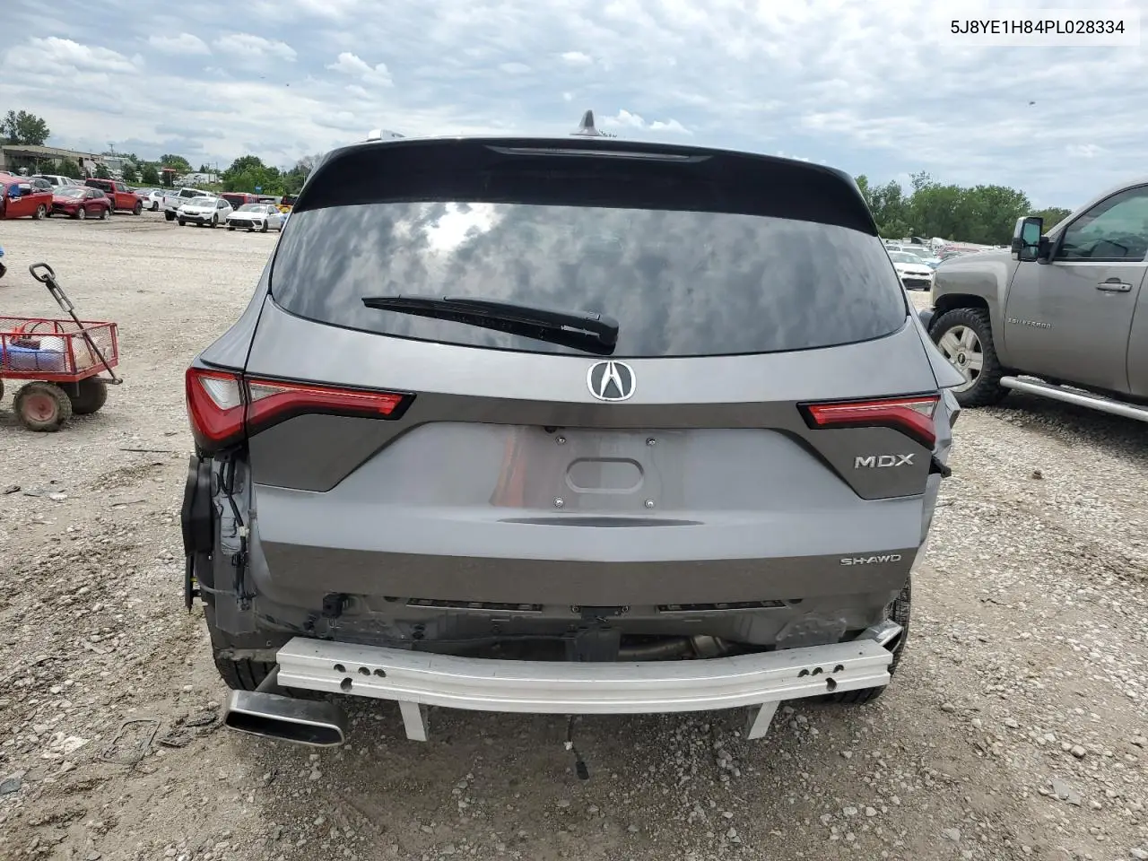 2023 Acura Mdx Advance VIN: 5J8YE1H84PL028334 Lot: 62576265