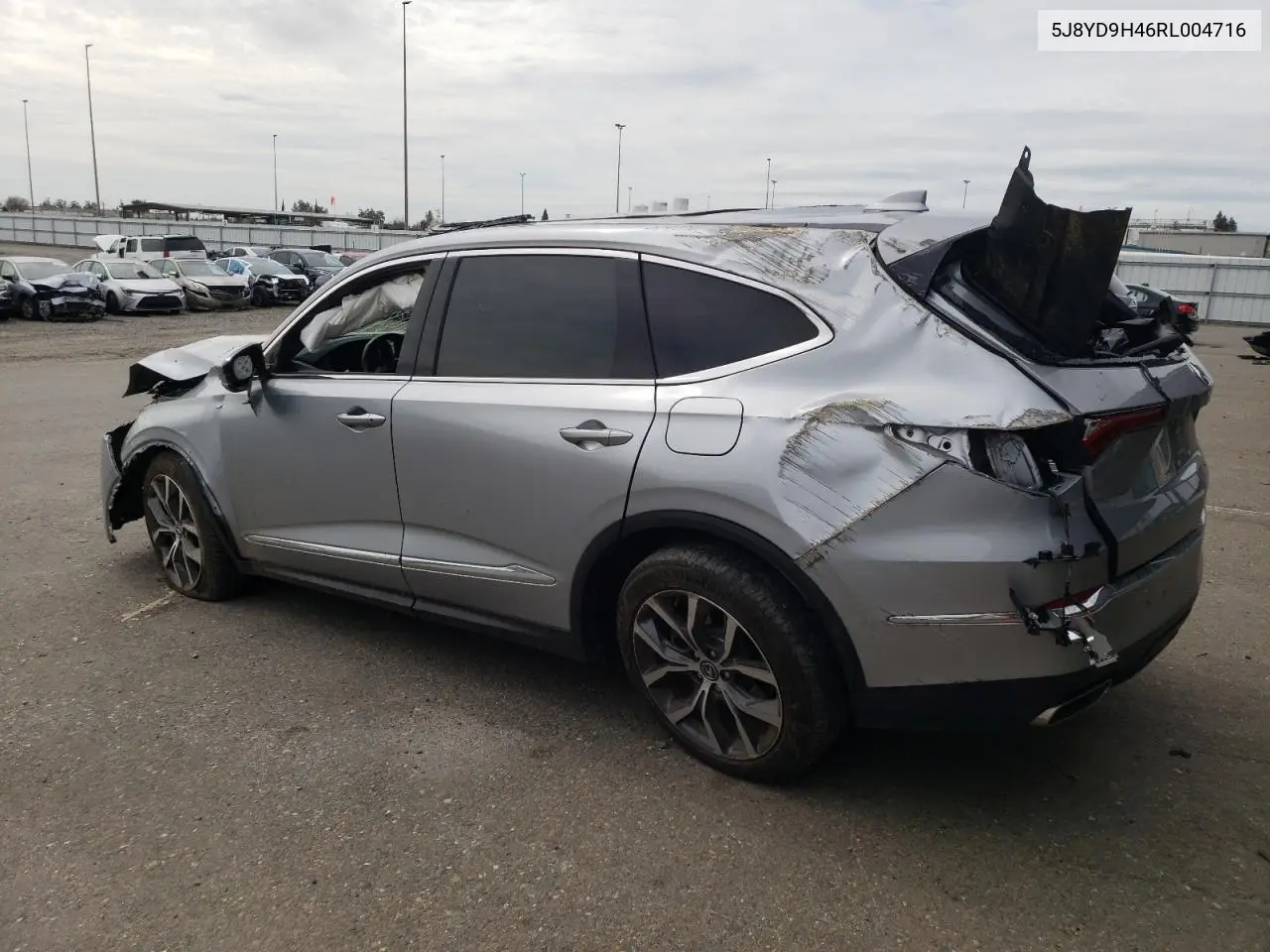 2024 Acura Mdx Technology VIN: 5J8YD9H46RL004716 Lot: 49899165