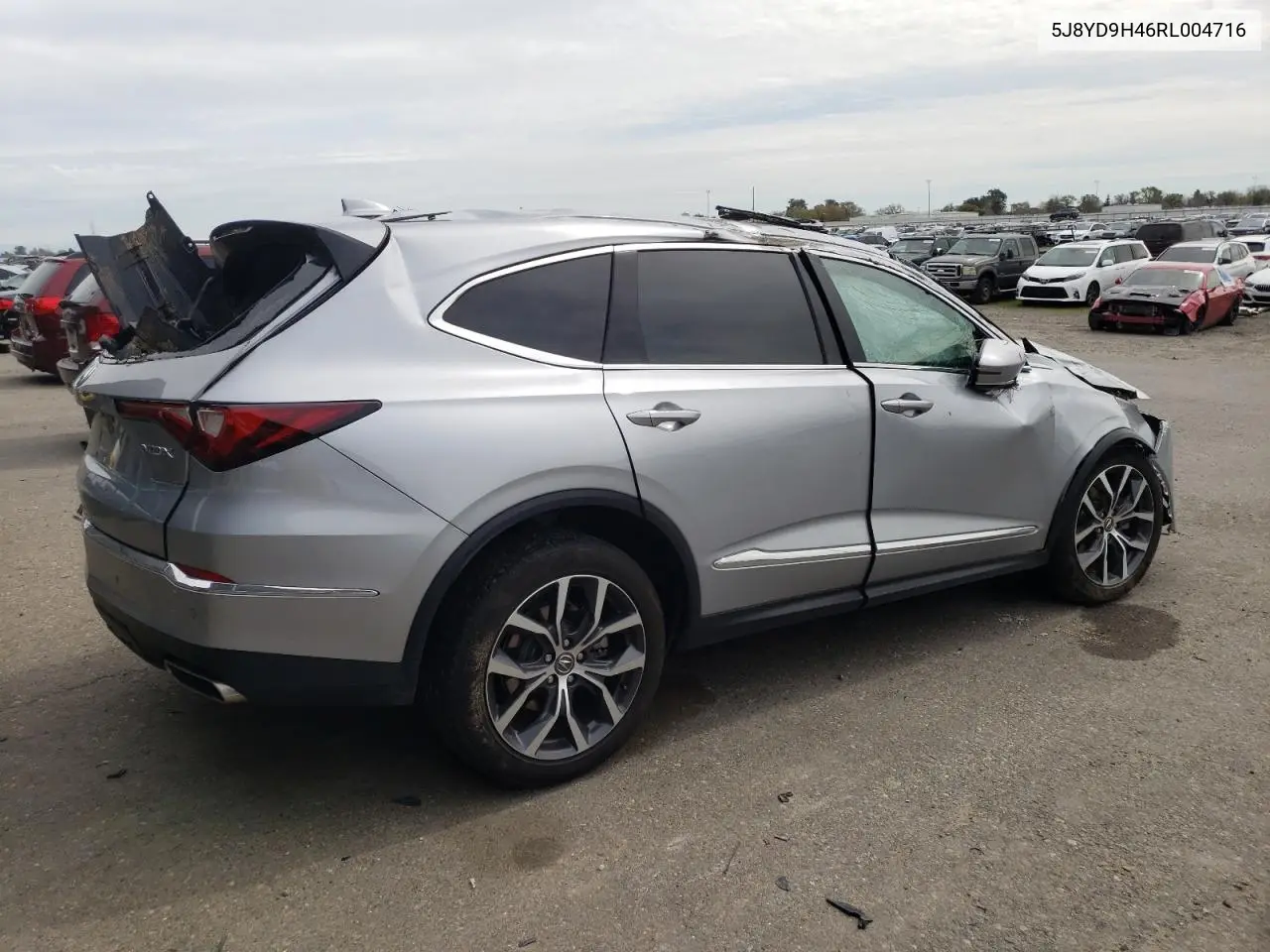 2024 Acura Mdx Technology VIN: 5J8YD9H46RL004716 Lot: 49899165