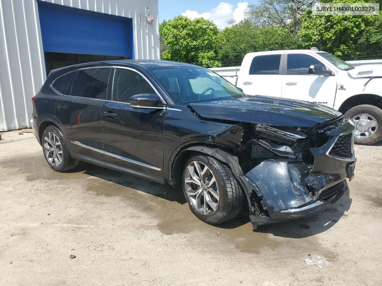 2024 Acura Mdx Technology VIN: 5J8YE1H4XRL003275 Lot: 57289655