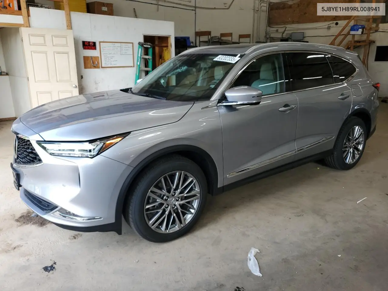 2024 Acura Mdx Advance VIN: 5J8YE1H89RL008941 Lot: 63202335