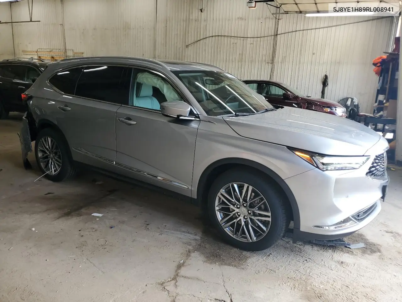 2024 Acura Mdx Advance VIN: 5J8YE1H89RL008941 Lot: 63202335