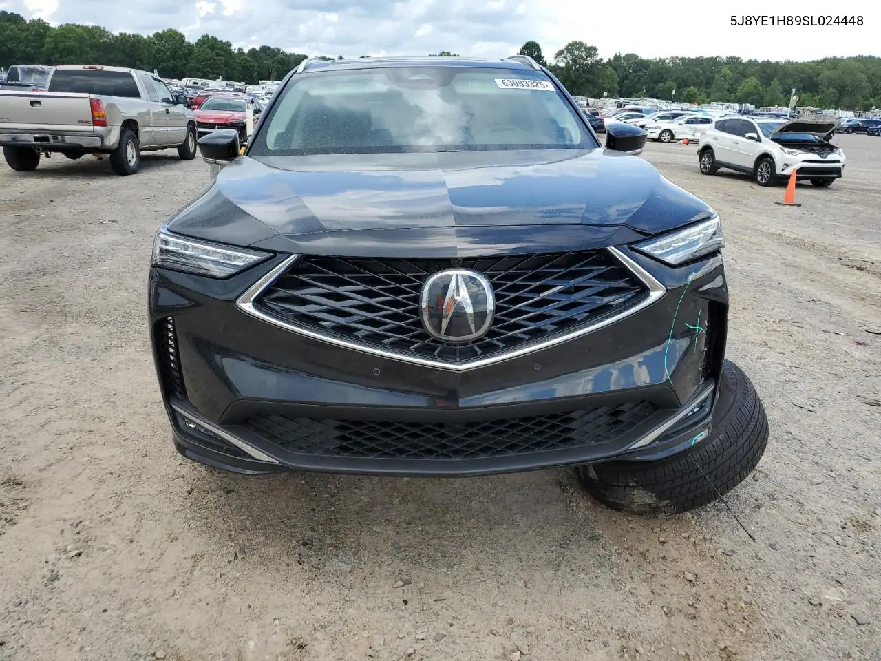 2025 Acura Mdx Advance VIN: 5J8YE1H89SL024448 Lot: 63083325
