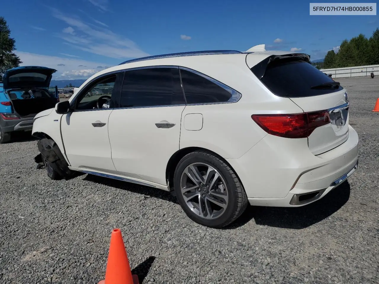 2026 Acura Mdx Sport Hybrid Advance VIN: 5FRYD7H74HB000855 Lot: 63716985
