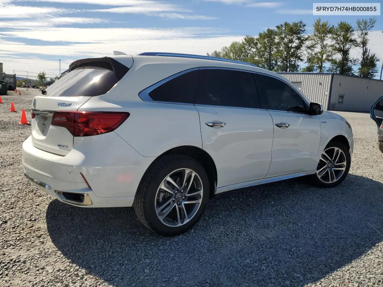 2026 Acura Mdx Sport Hybrid Advance VIN: 5FRYD7H74HB000855 Lot: 63716985