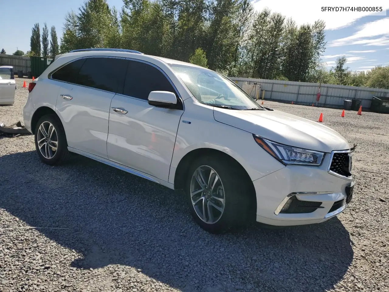 2026 Acura Mdx Sport Hybrid Advance VIN: 5FRYD7H74HB000855 Lot: 63716985