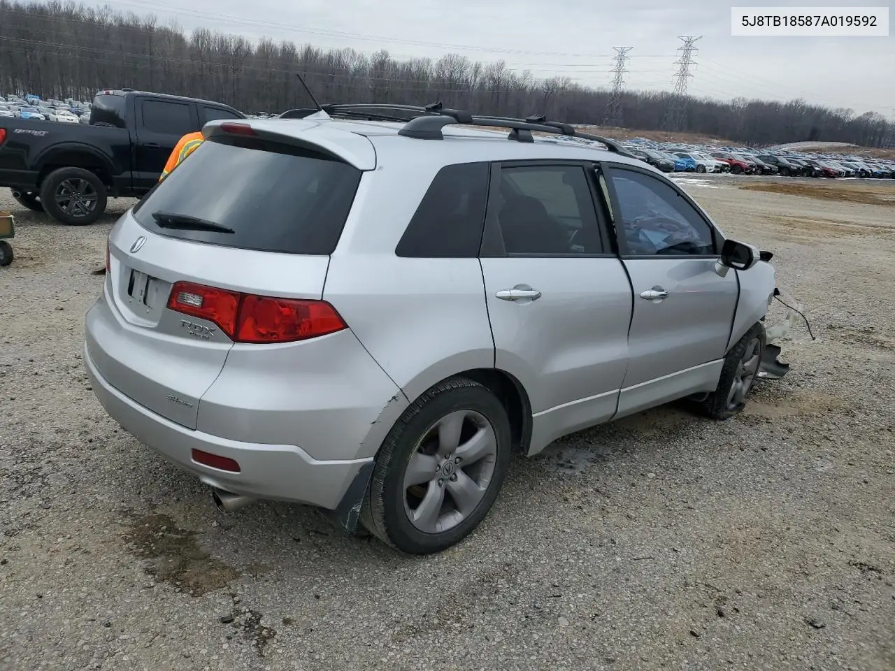 2007 Acura Rdx Technology VIN: 5J8TB18587A019592 Lot: 46441715