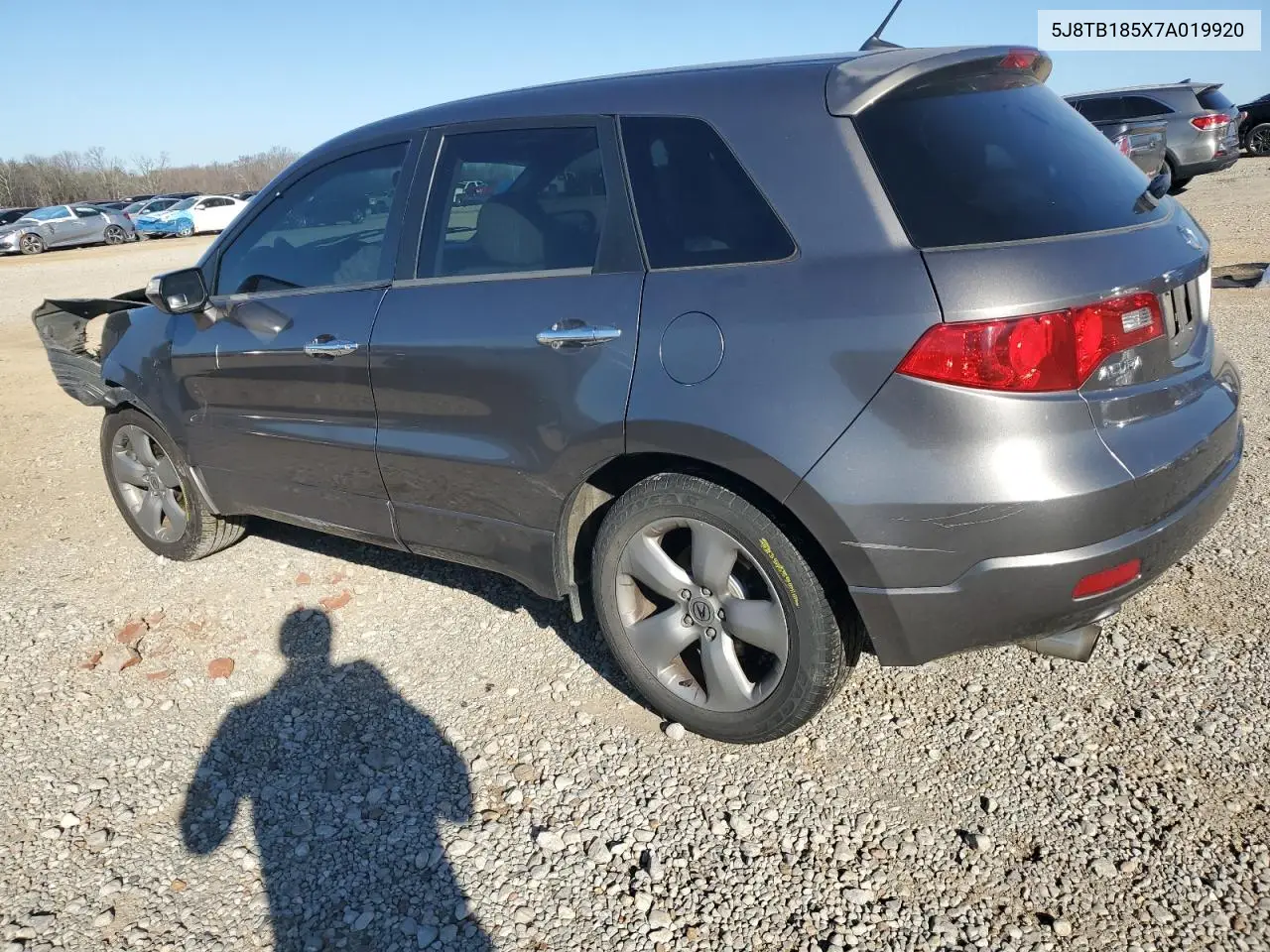 2007 Acura Rdx Technology VIN: 5J8TB185X7A019920 Lot: 46552235