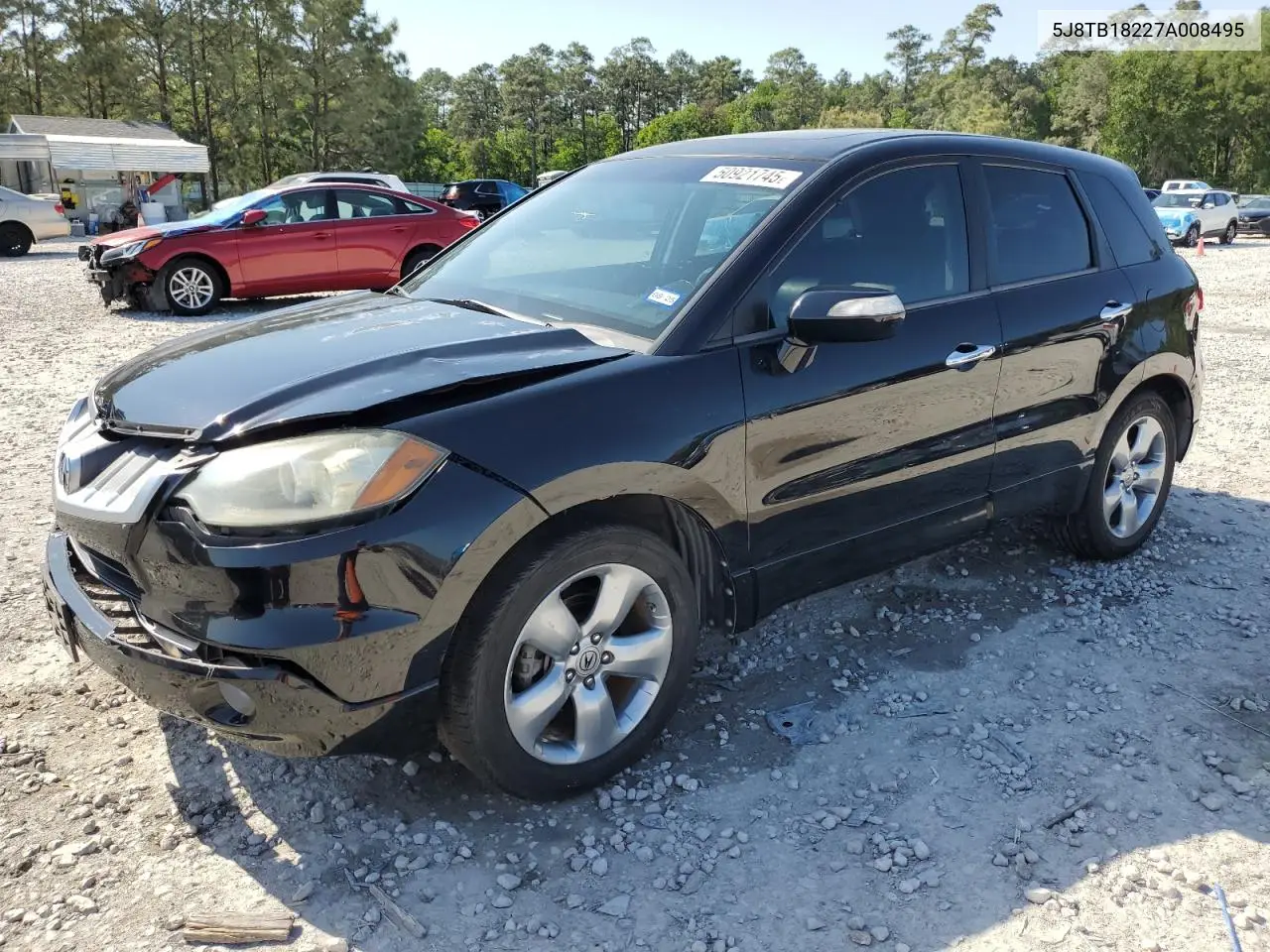 2007 Acura Rdx VIN: 5J8TB18227A008495 Lot: 50921745