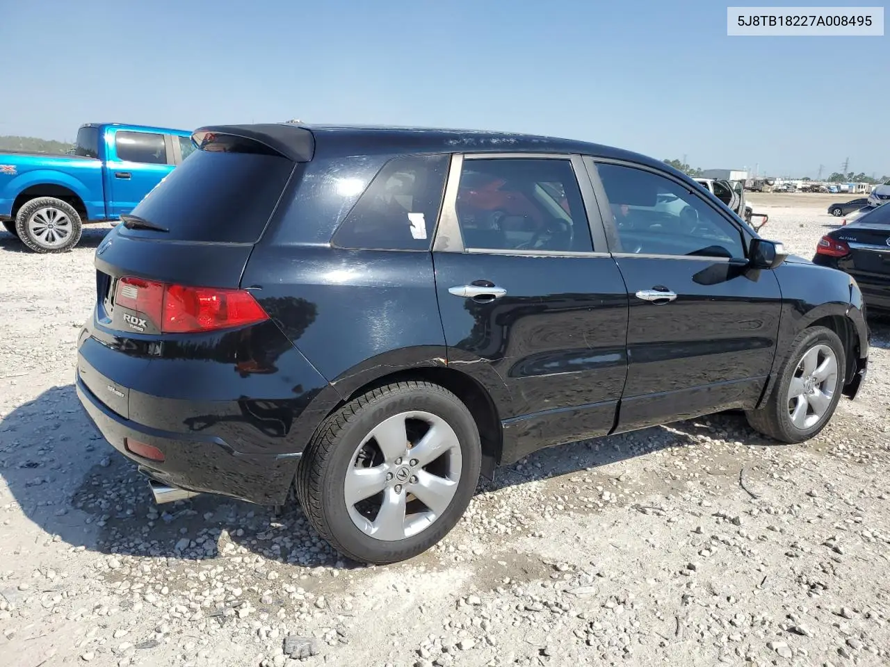 2007 Acura Rdx VIN: 5J8TB18227A008495 Lot: 50921745