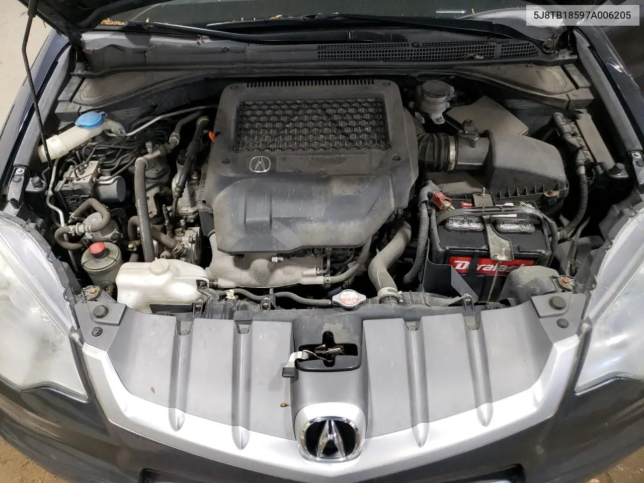 2007 Acura Rdx Technology VIN: 5J8TB18597A006205 Lot: 55954605