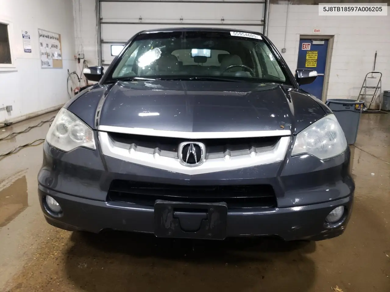 2007 Acura Rdx Technology VIN: 5J8TB18597A006205 Lot: 55954605