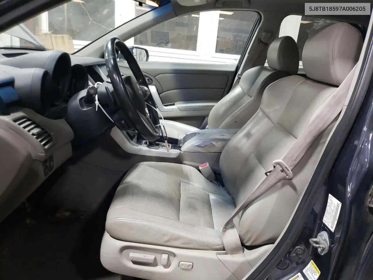 2007 Acura Rdx Technology VIN: 5J8TB18597A006205 Lot: 55954605