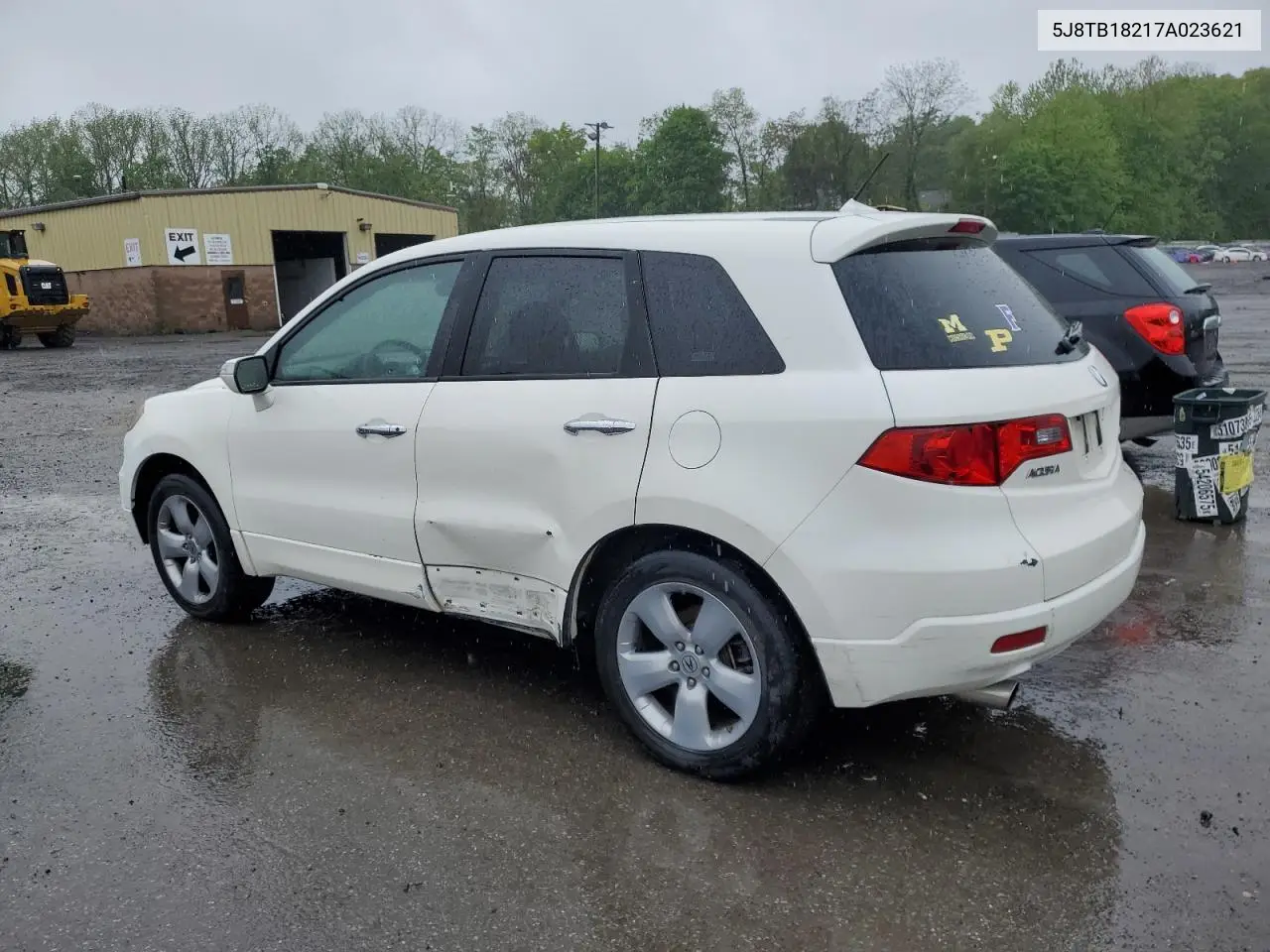 2007 Acura Rdx VIN: 5J8TB18217A023621 Lot: 56645405