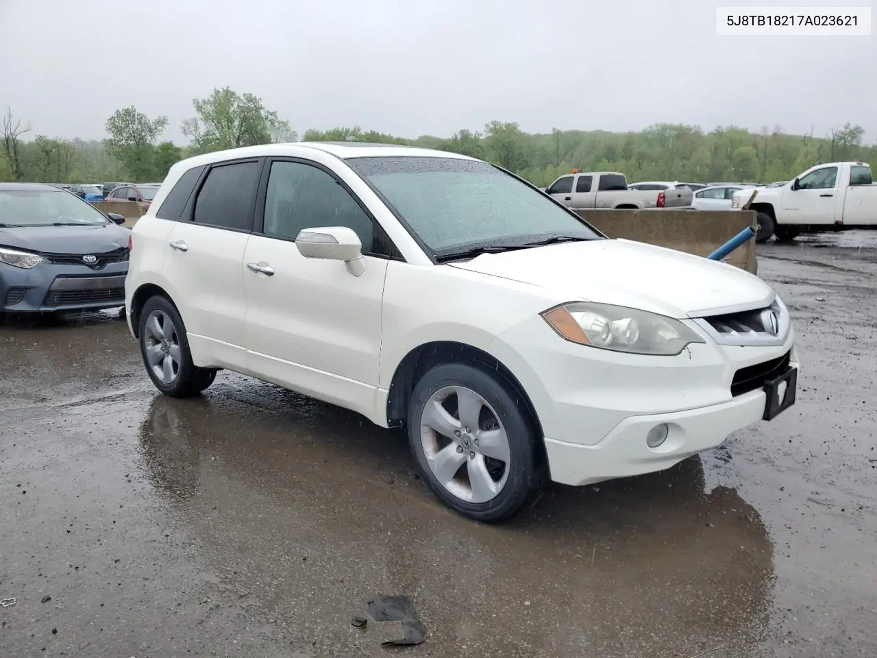 2007 Acura Rdx VIN: 5J8TB18217A023621 Lot: 56645405