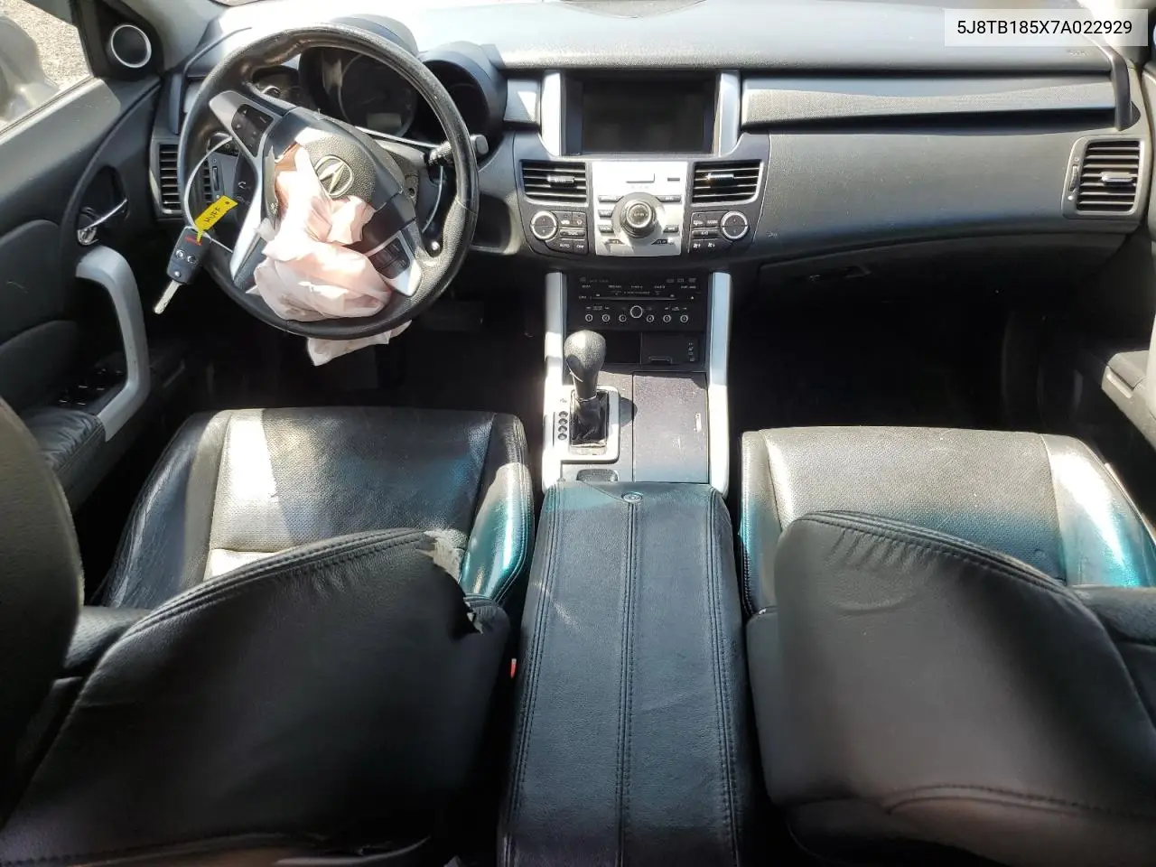2007 Acura Rdx Technology VIN: 5J8TB185X7A022929 Lot: 61131035
