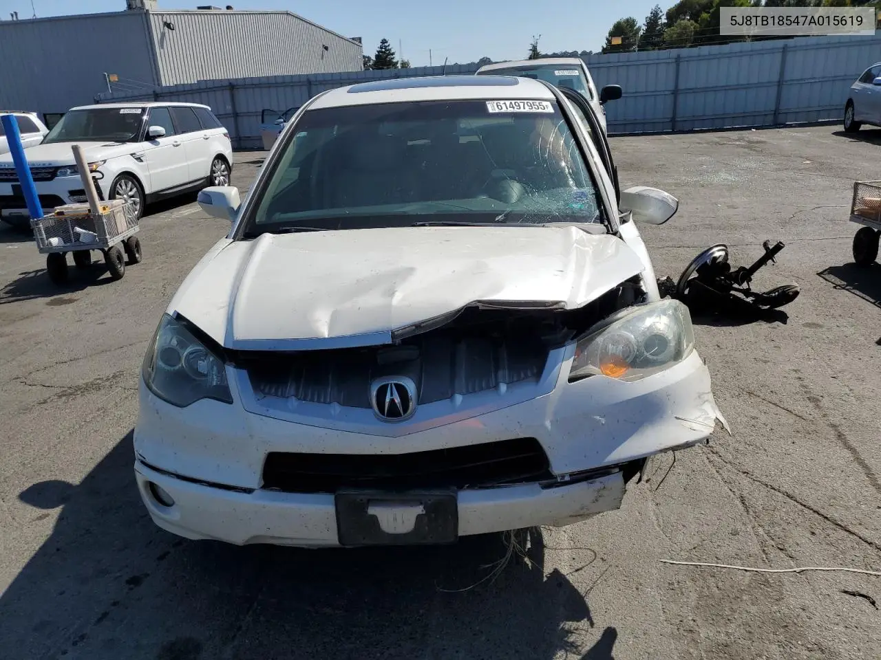 2007 Acura Rdx Technology VIN: 5J8TB18547A015619 Lot: 61497955