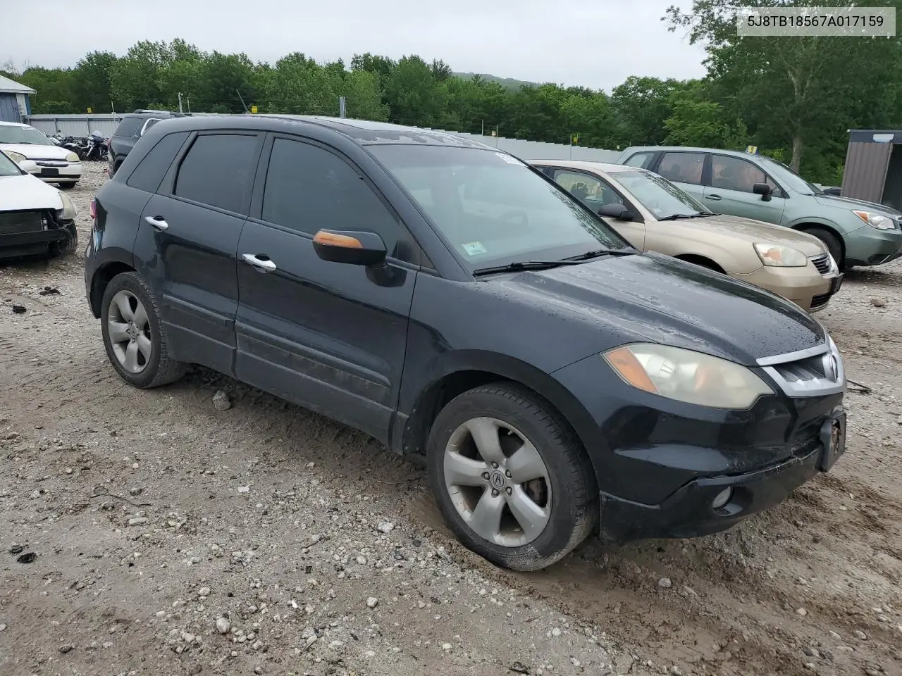 2007 Acura Rdx Technology VIN: 5J8TB18567A017159 Lot: 61590135