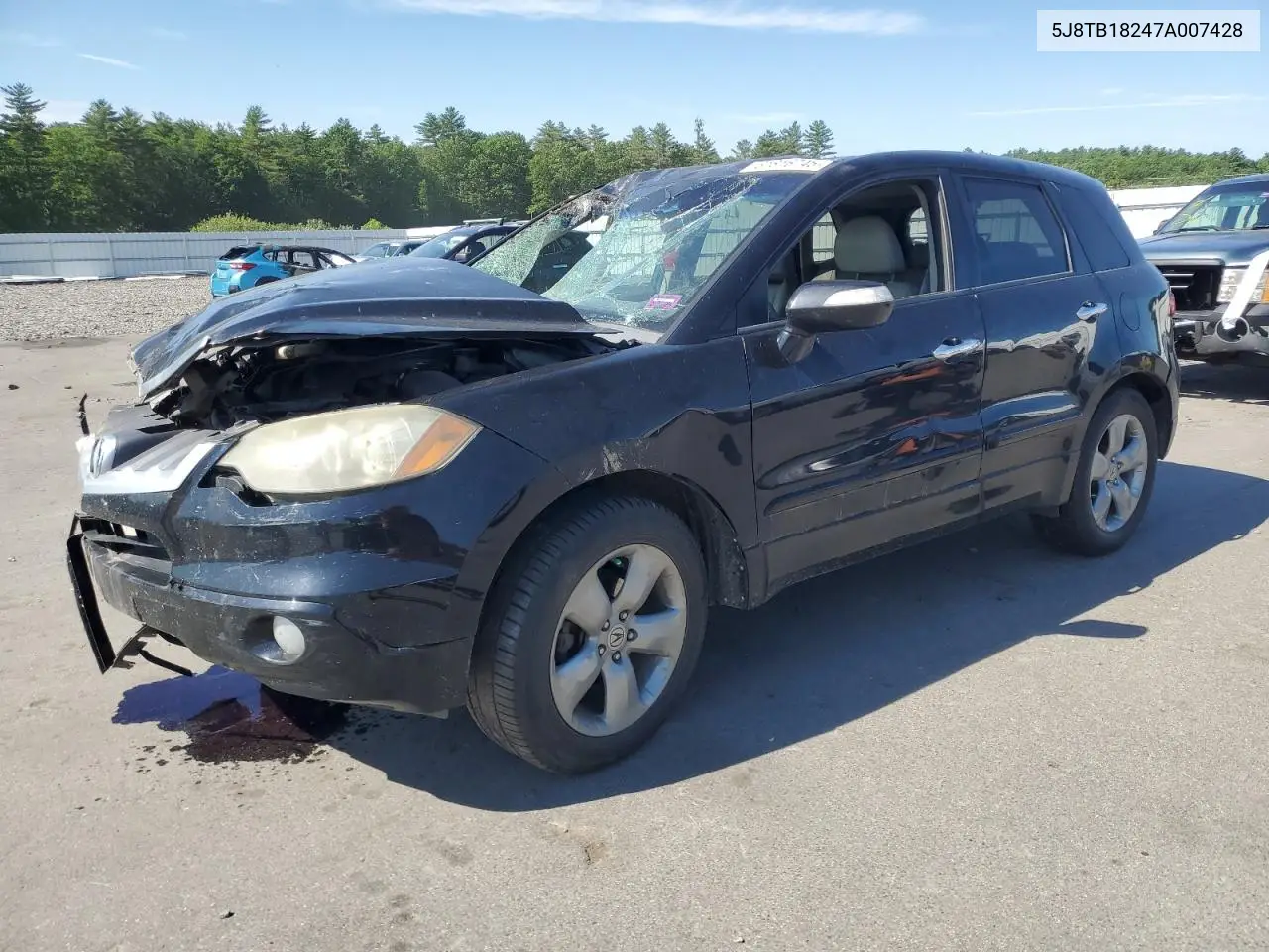 2007 Acura Rdx VIN: 5J8TB18247A007428 Lot: 61816745