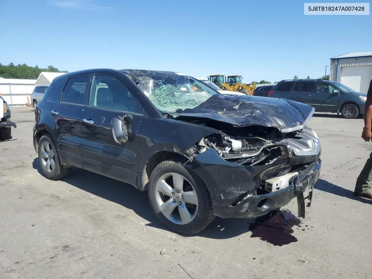 2007 Acura Rdx VIN: 5J8TB18247A007428 Lot: 61816745