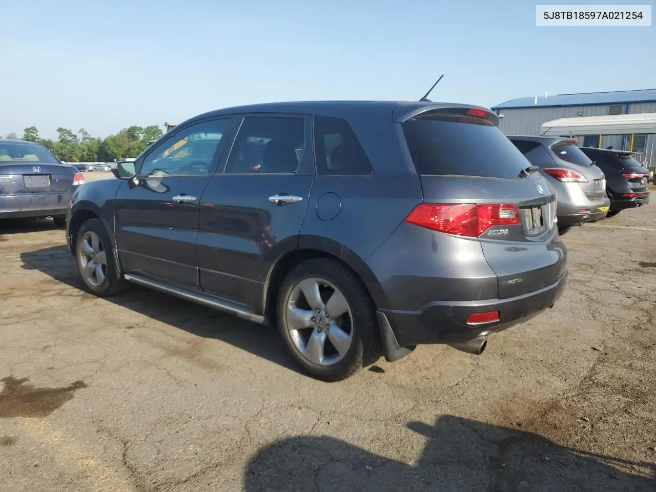 2007 Acura Rdx Technology VIN: 5J8TB18597A021254 Lot: 61908265
