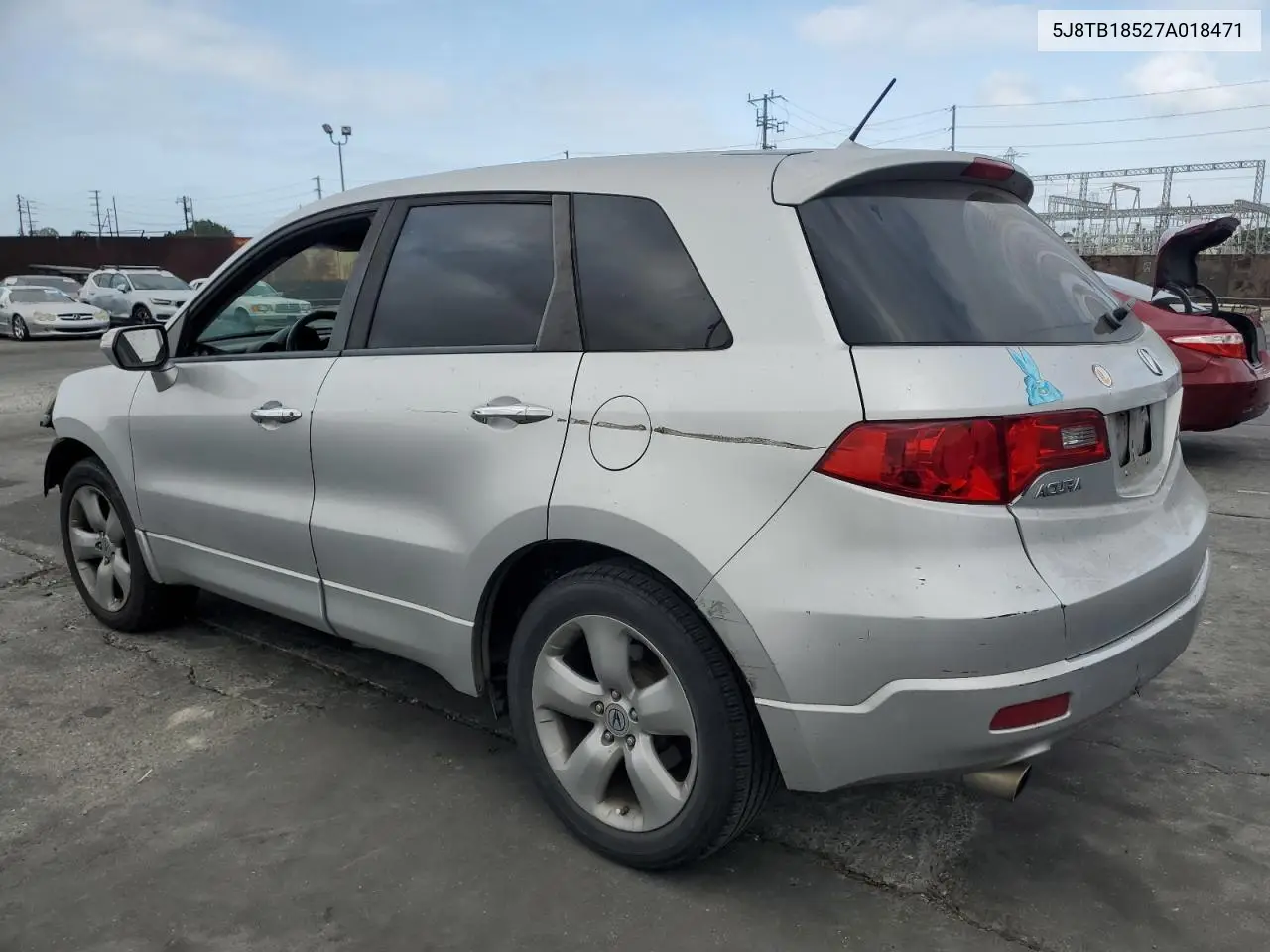 2007 Acura Rdx Technology VIN: 5J8TB18527A018471 Lot: 62164475
