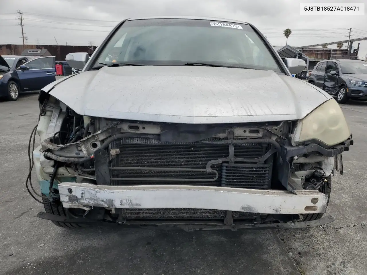 2007 Acura Rdx Technology VIN: 5J8TB18527A018471 Lot: 62164475