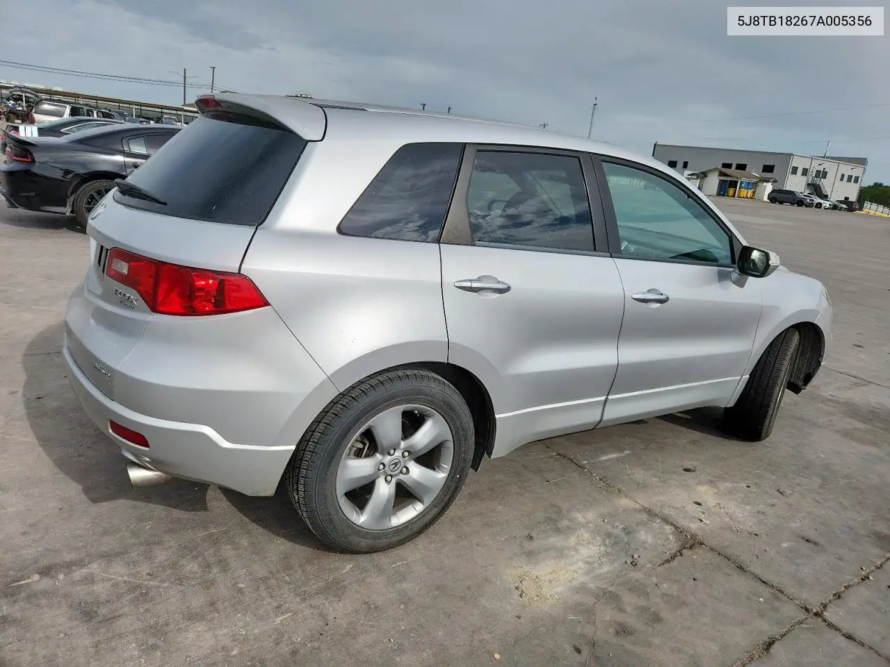 2007 Acura Rdx VIN: 5J8TB18267A005356 Lot: 62223515