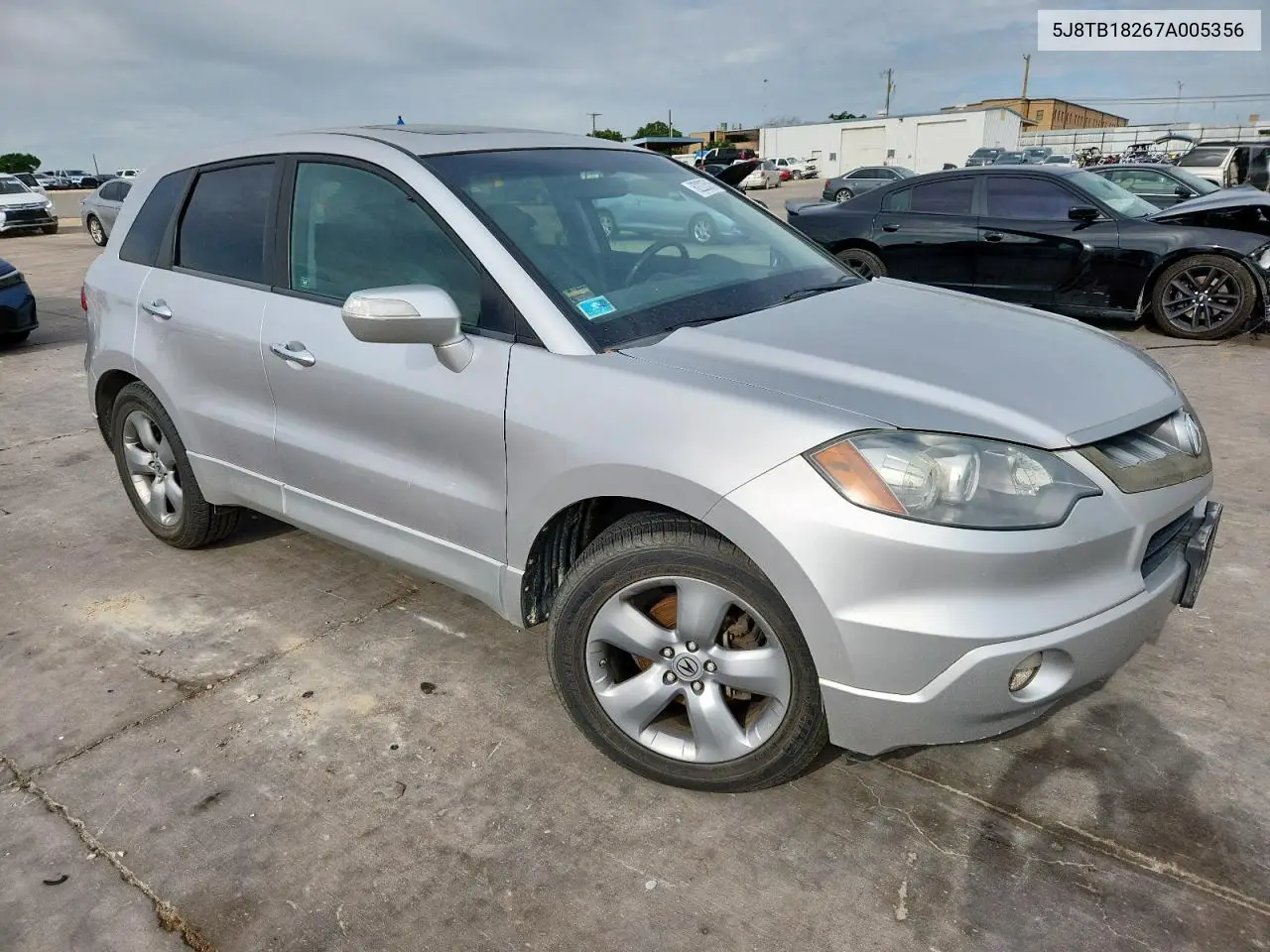 2007 Acura Rdx VIN: 5J8TB18267A005356 Lot: 62223515