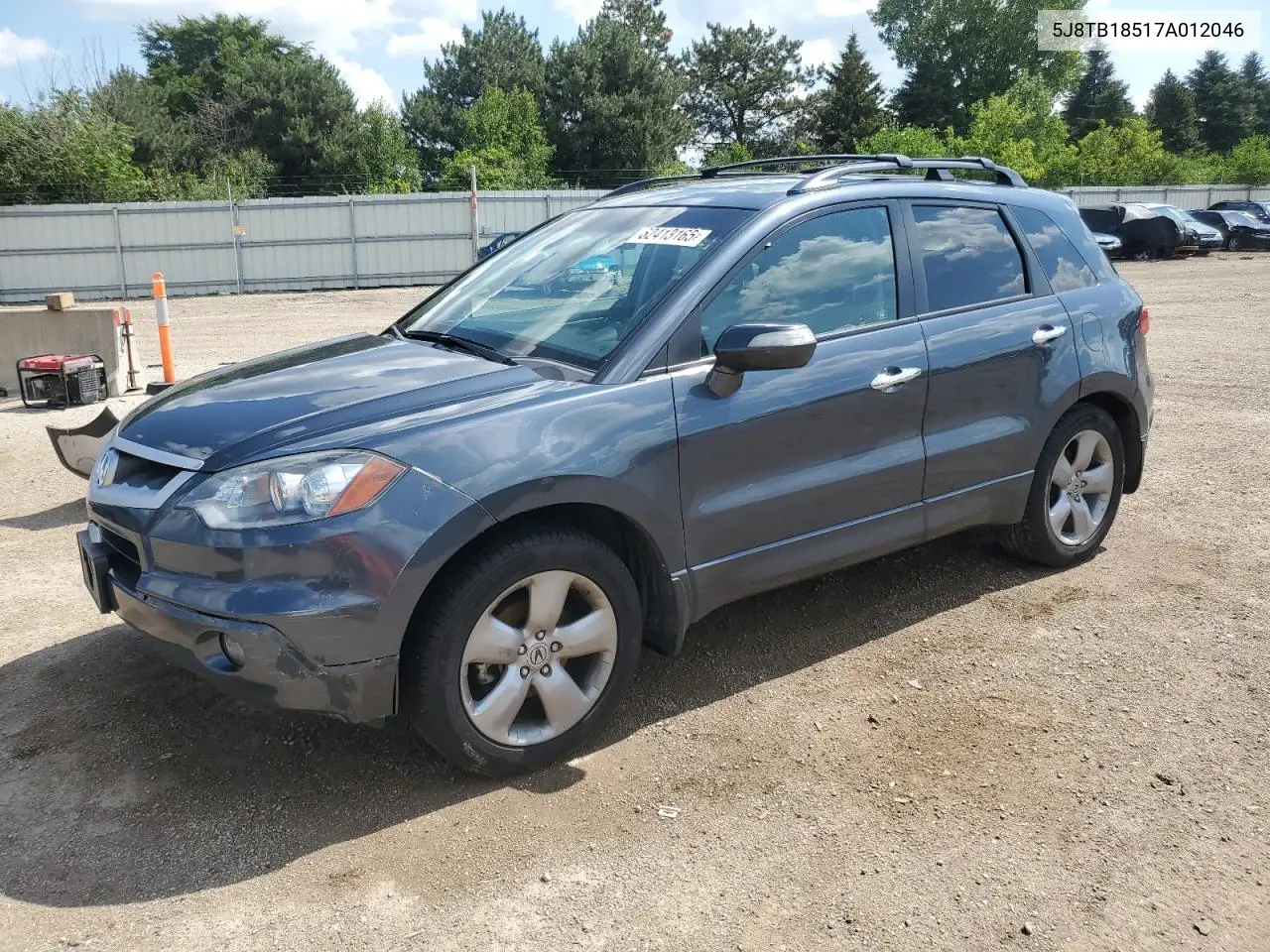 2007 Acura Rdx Technology VIN: 5J8TB18517A012046 Lot: 62413165