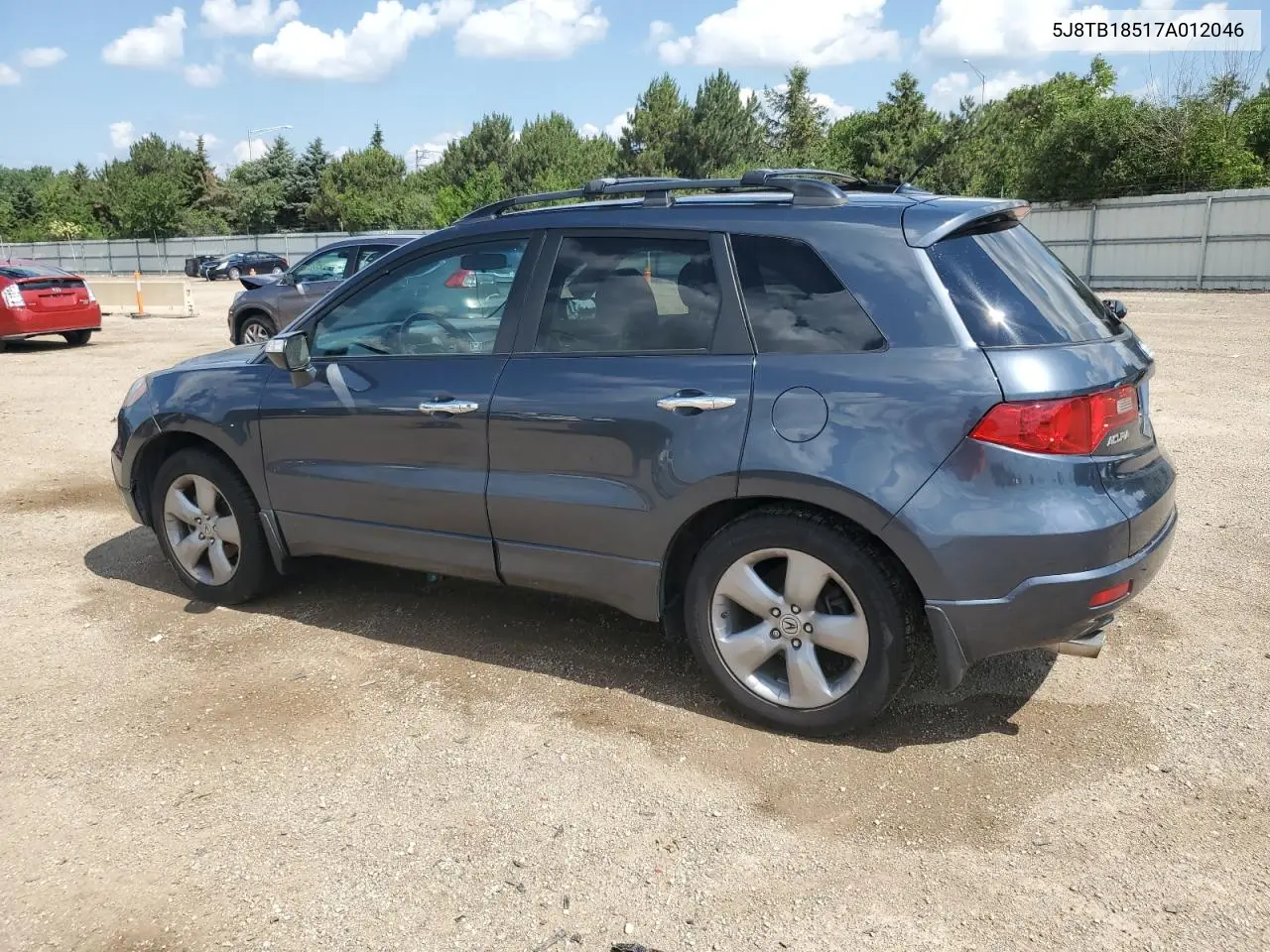 2007 Acura Rdx Technology VIN: 5J8TB18517A012046 Lot: 62413165