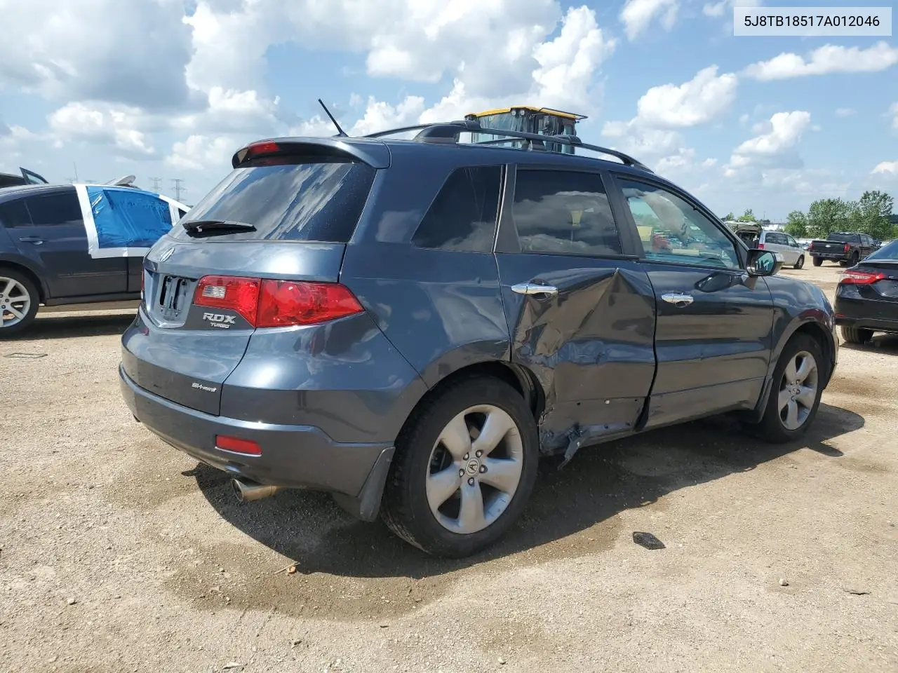 2007 Acura Rdx Technology VIN: 5J8TB18517A012046 Lot: 62413165