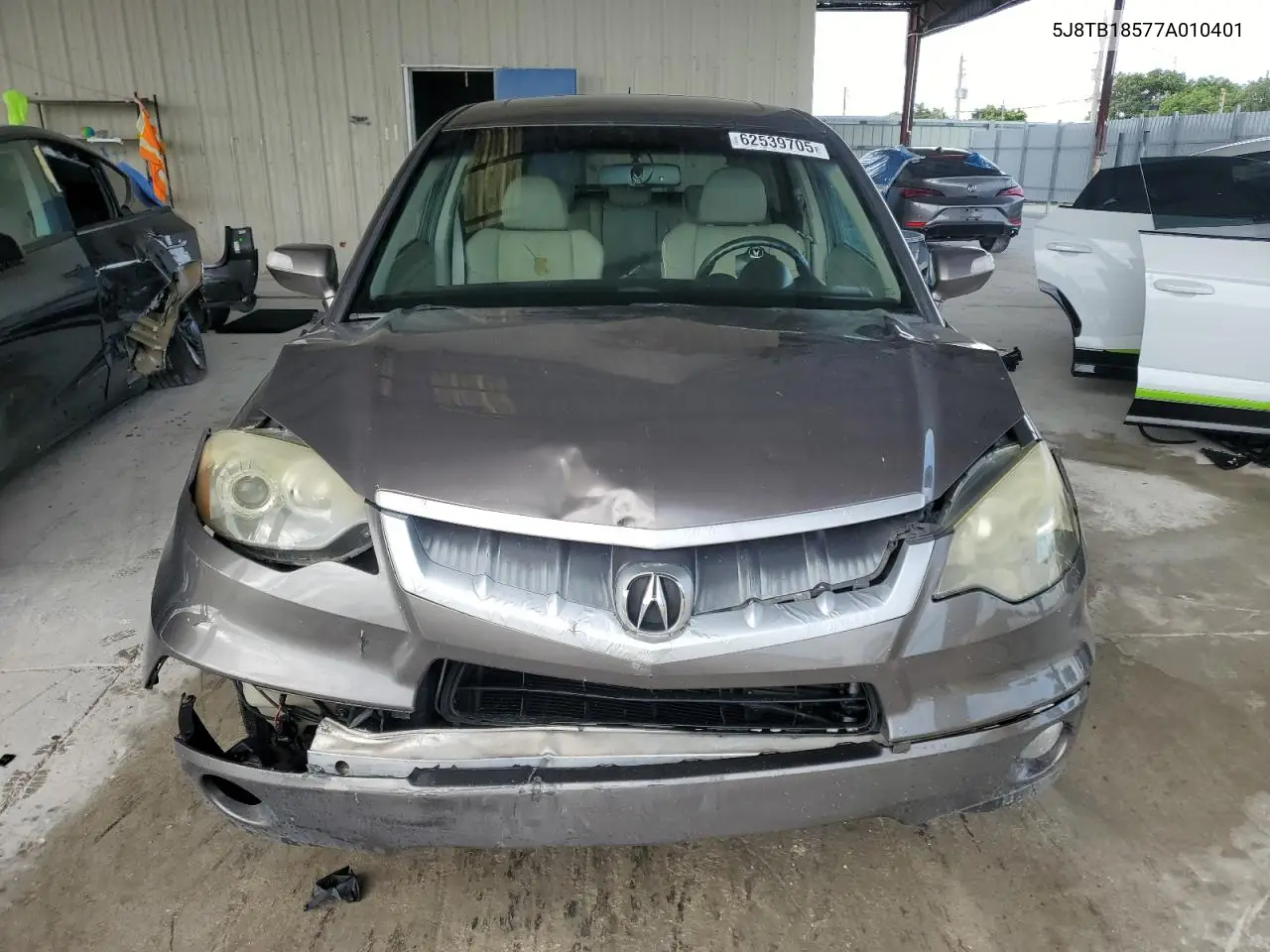 2007 Acura Rdx Technology VIN: 5J8TB18577A010401 Lot: 62539705