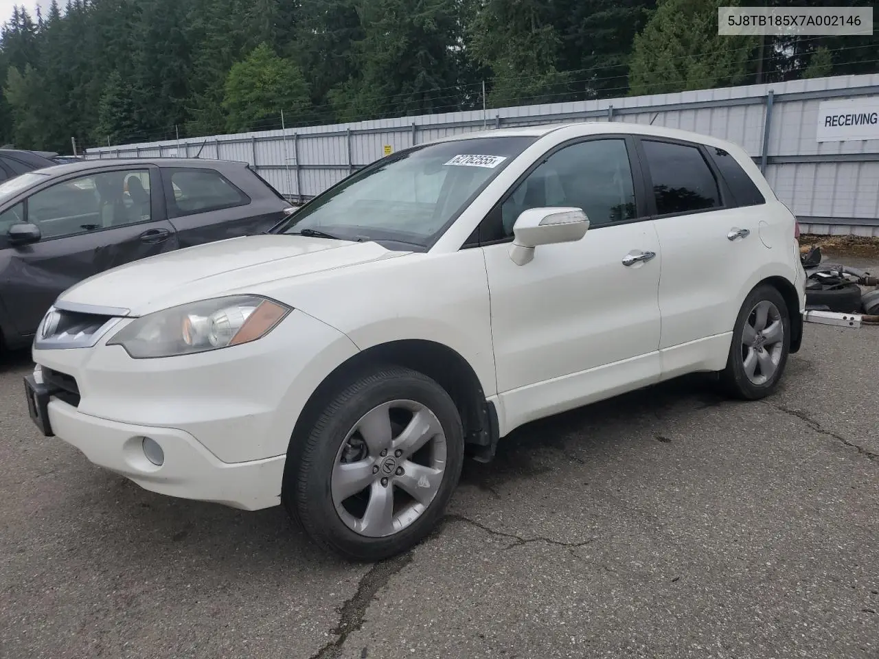 2007 Acura Rdx Technology VIN: 5J8TB185X7A002146 Lot: 62762555
