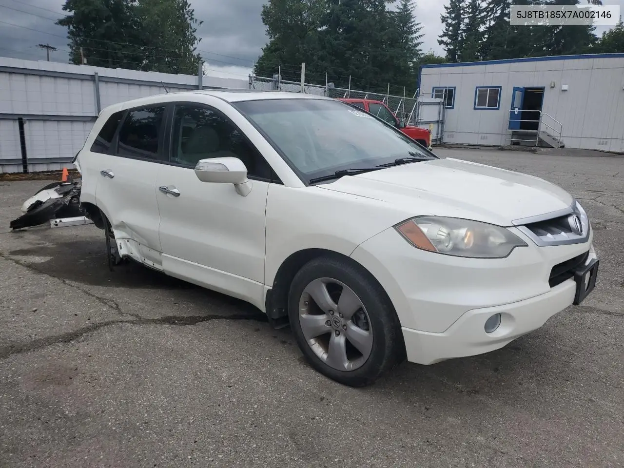 2007 Acura Rdx Technology VIN: 5J8TB185X7A002146 Lot: 62762555