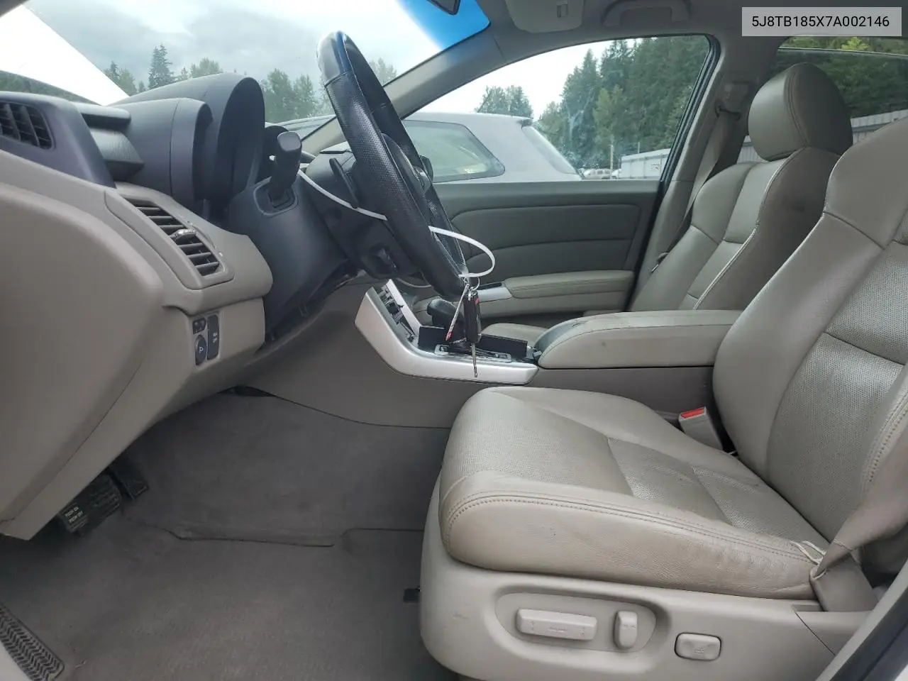 2007 Acura Rdx Technology VIN: 5J8TB185X7A002146 Lot: 62762555