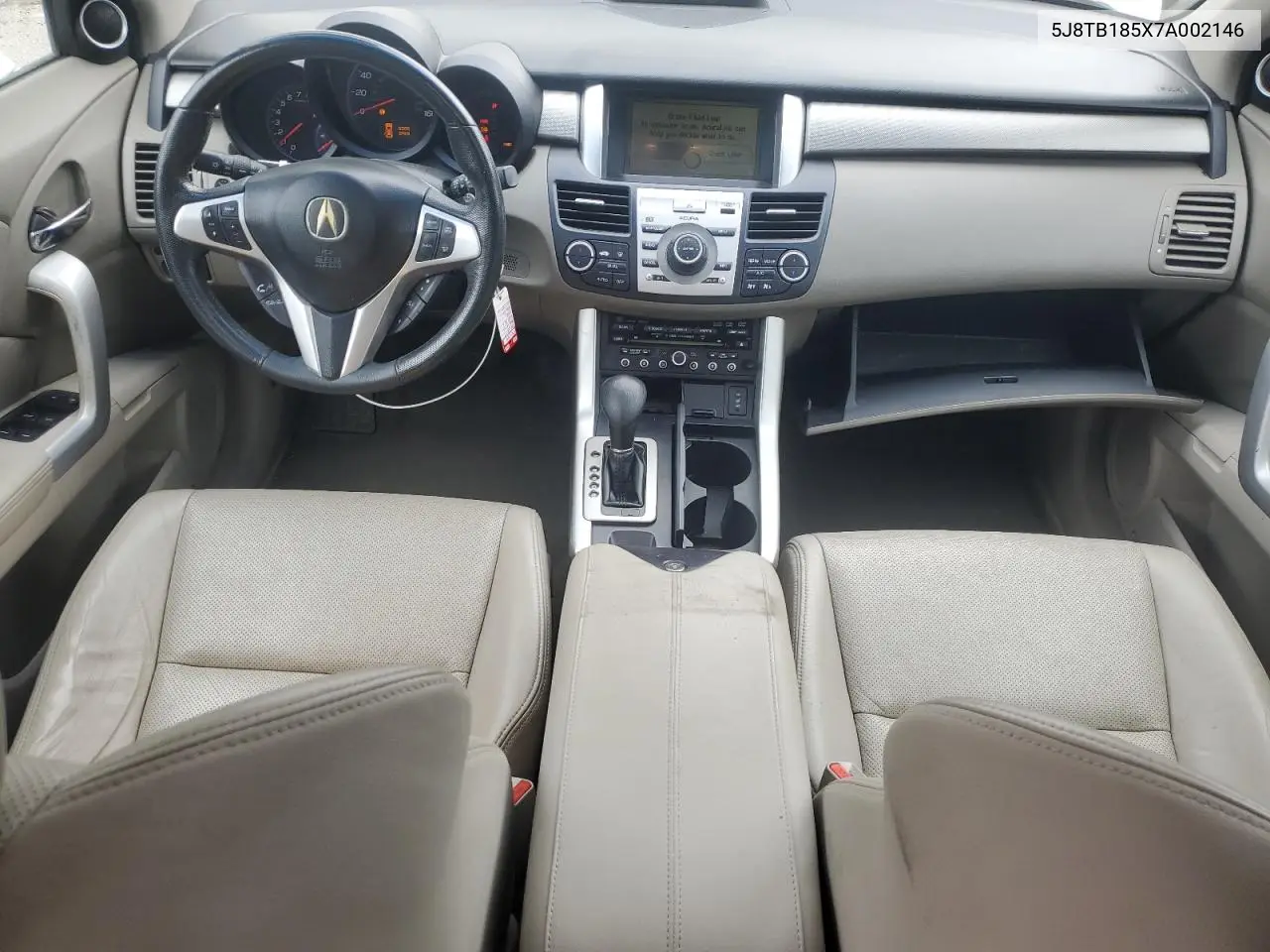 2007 Acura Rdx Technology VIN: 5J8TB185X7A002146 Lot: 62762555