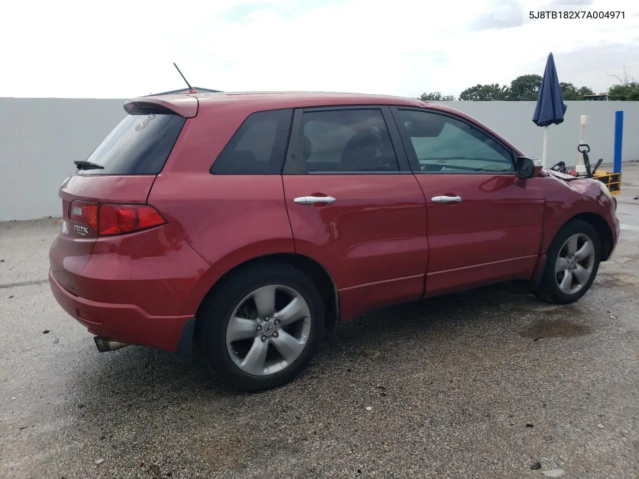 2007 Acura Rdx VIN: 5J8TB182X7A004971 Lot: 64409505