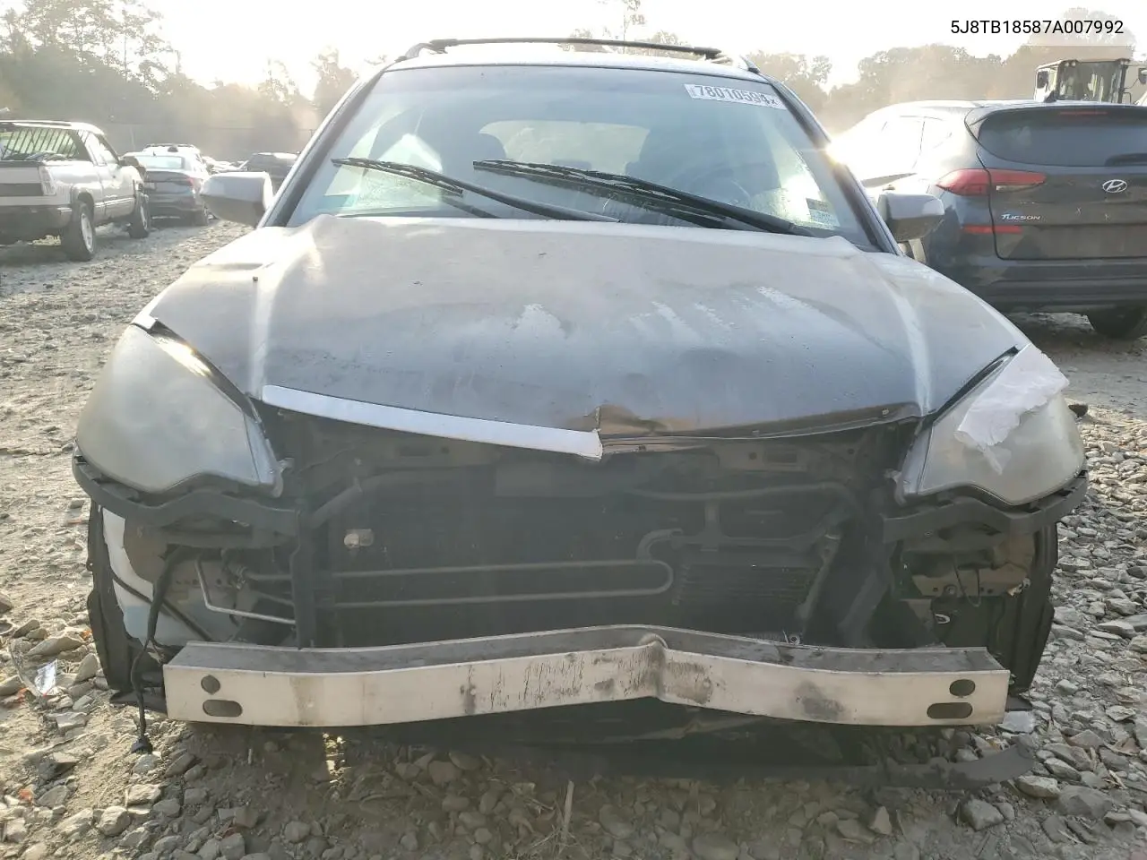 2007 Acura Rdx Technology VIN: 5J8TB18587A007992 Lot: 78010594