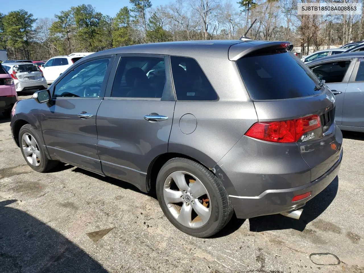 2008 Acura Rdx Technology VIN: 5J8TB18508A008863 Lot: 43458875