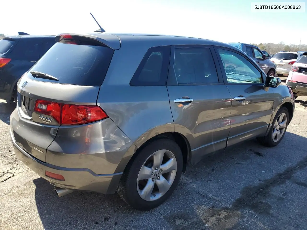 2008 Acura Rdx Technology VIN: 5J8TB18508A008863 Lot: 43458875
