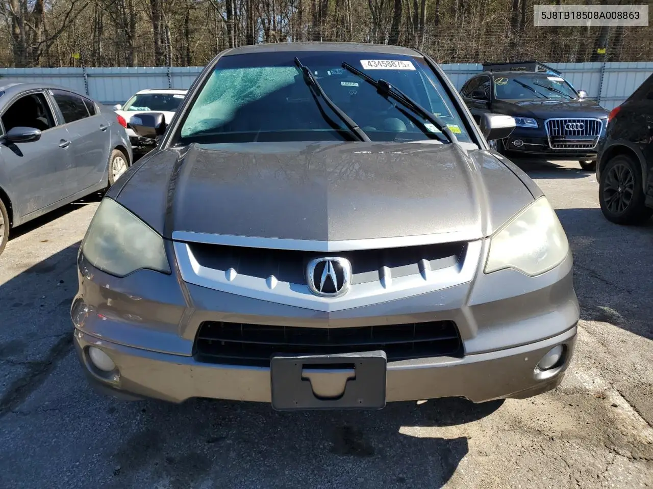 2008 Acura Rdx Technology VIN: 5J8TB18508A008863 Lot: 43458875