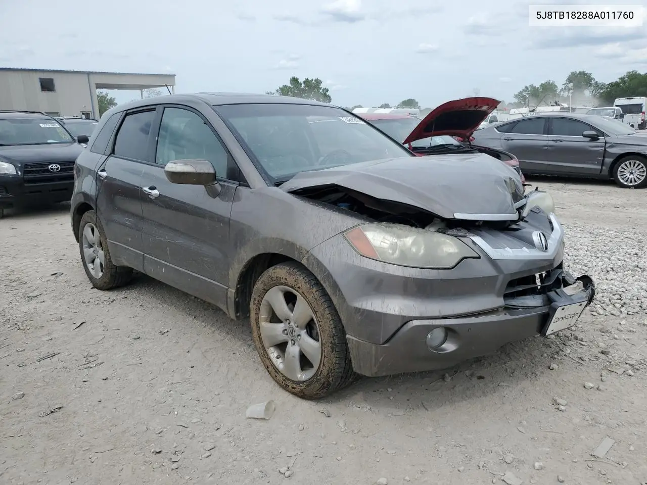 2008 Acura Rdx VIN: 5J8TB18288A011760 Lot: 54675845