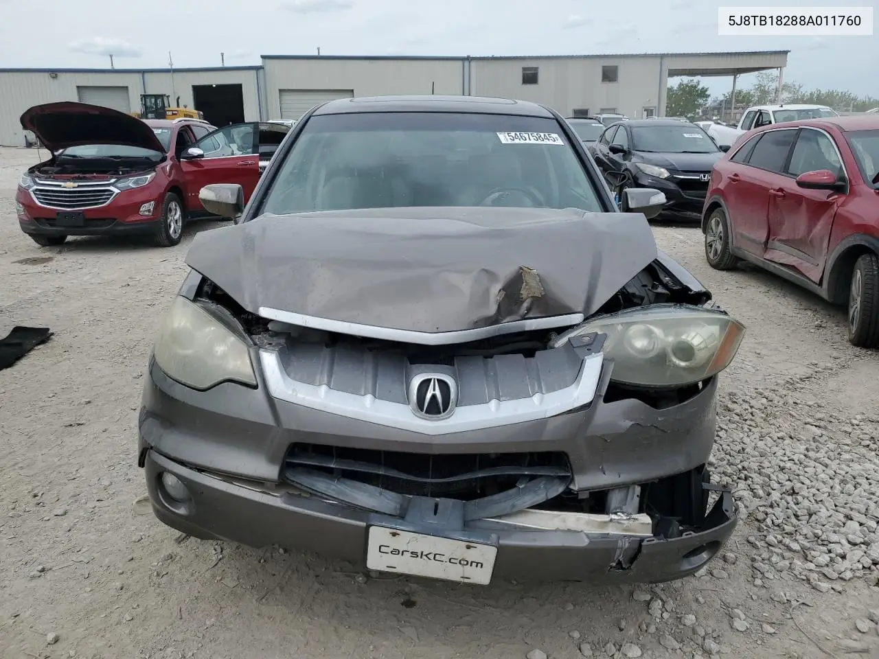 2008 Acura Rdx VIN: 5J8TB18288A011760 Lot: 54675845