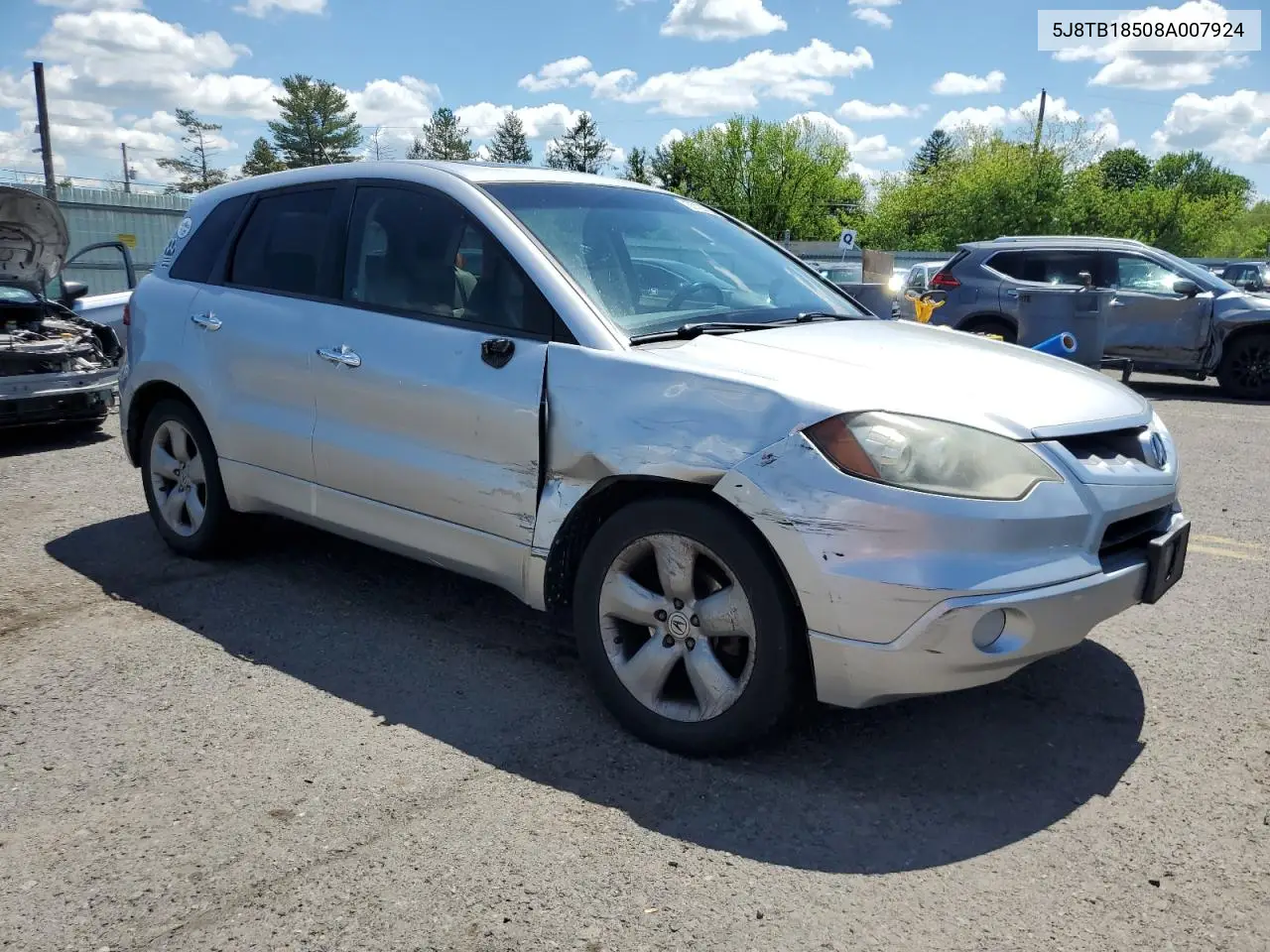 2008 Acura Rdx Technology VIN: 5J8TB18508A007924 Lot: 55726835