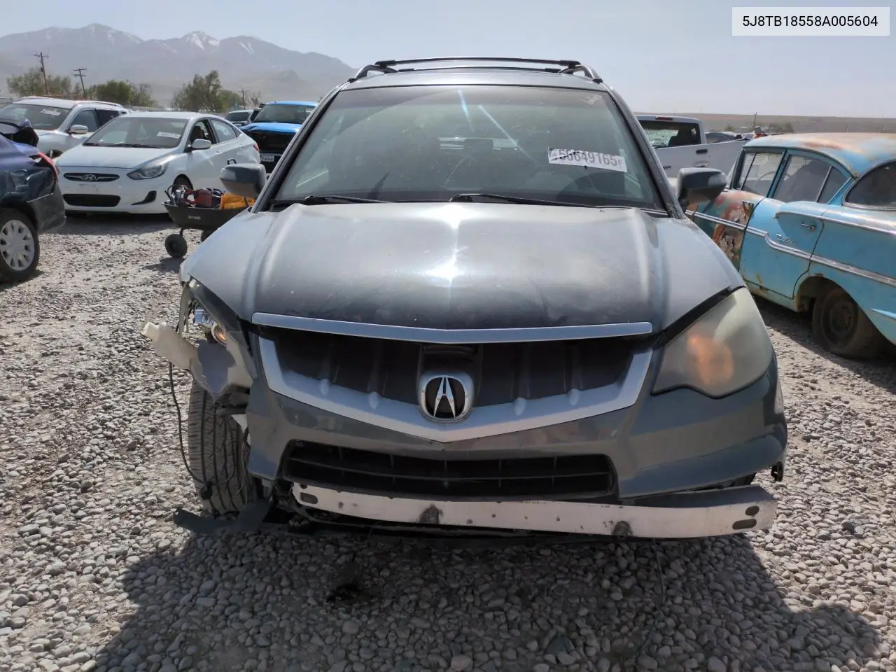 2008 Acura Rdx Technology VIN: 5J8TB18558A005604 Lot: 56649165