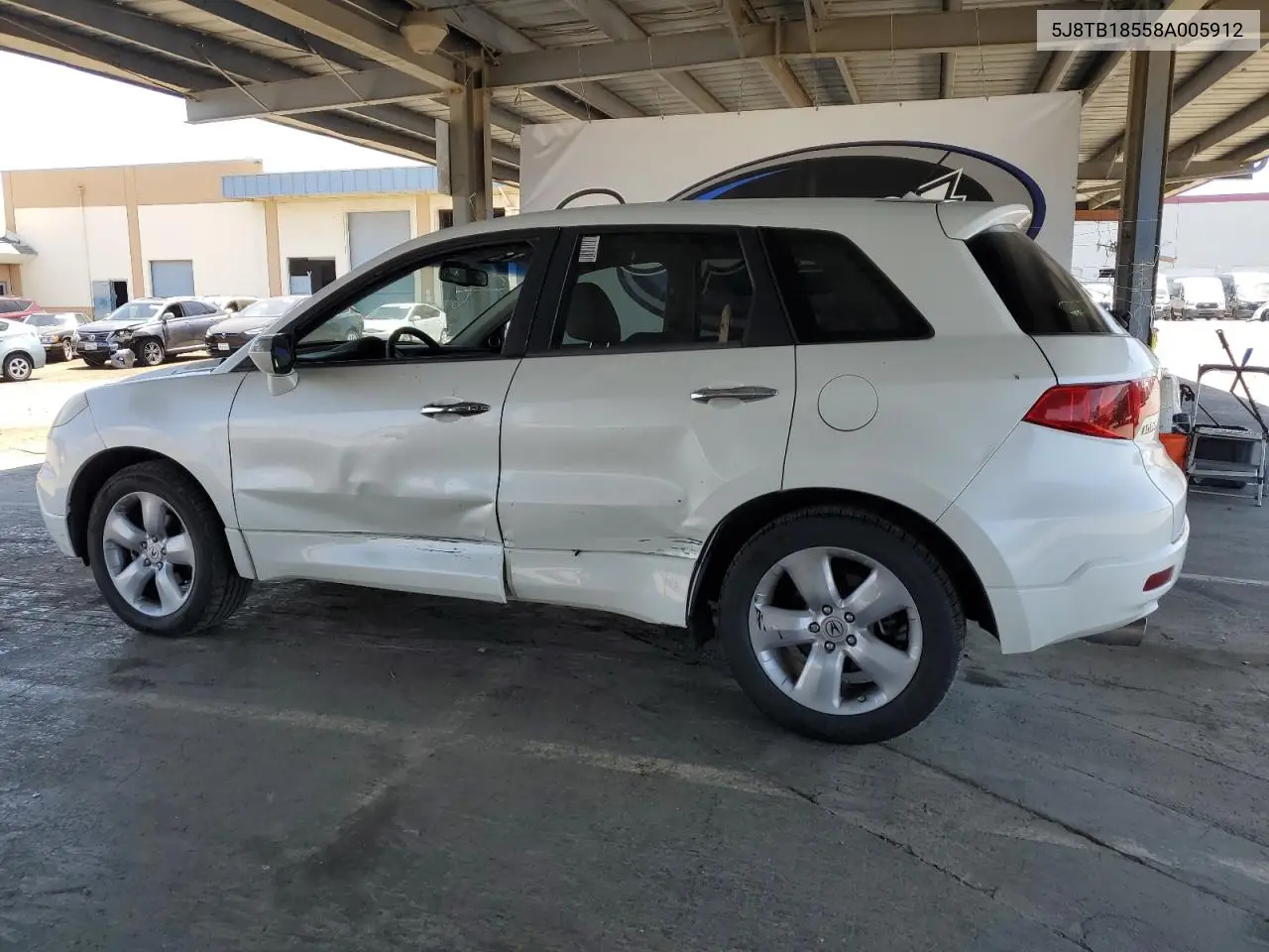 2008 Acura Rdx Technology VIN: 5J8TB18558A005912 Lot: 59631535