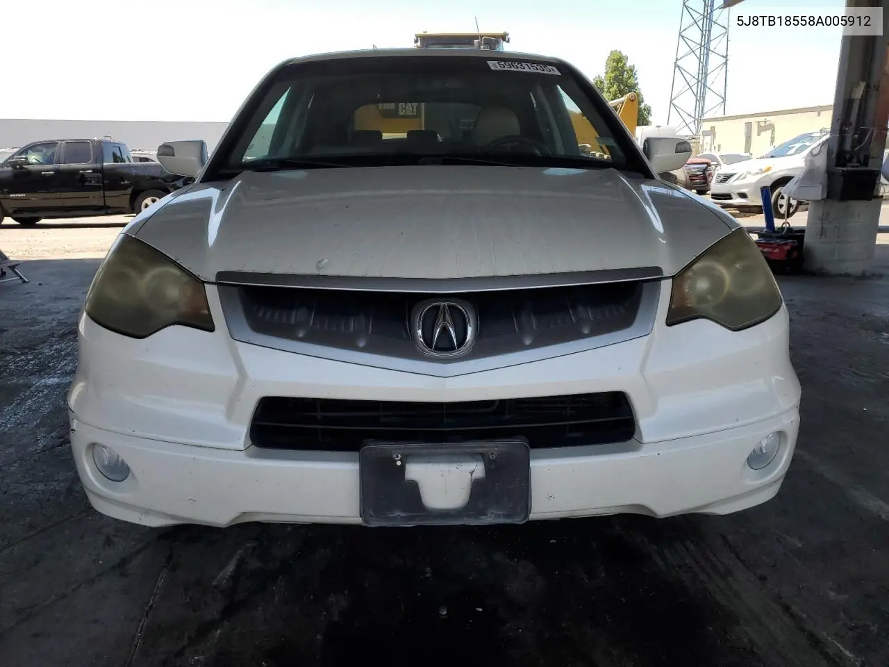 2008 Acura Rdx Technology VIN: 5J8TB18558A005912 Lot: 59631535