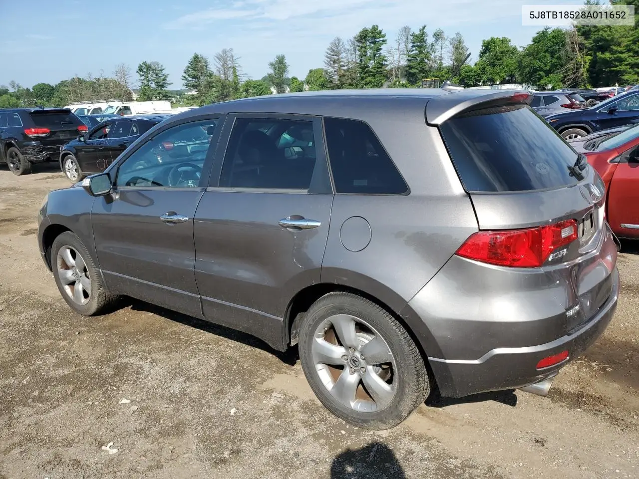 2008 Acura Rdx Technology VIN: 5J8TB18528A011652 Lot: 61912215