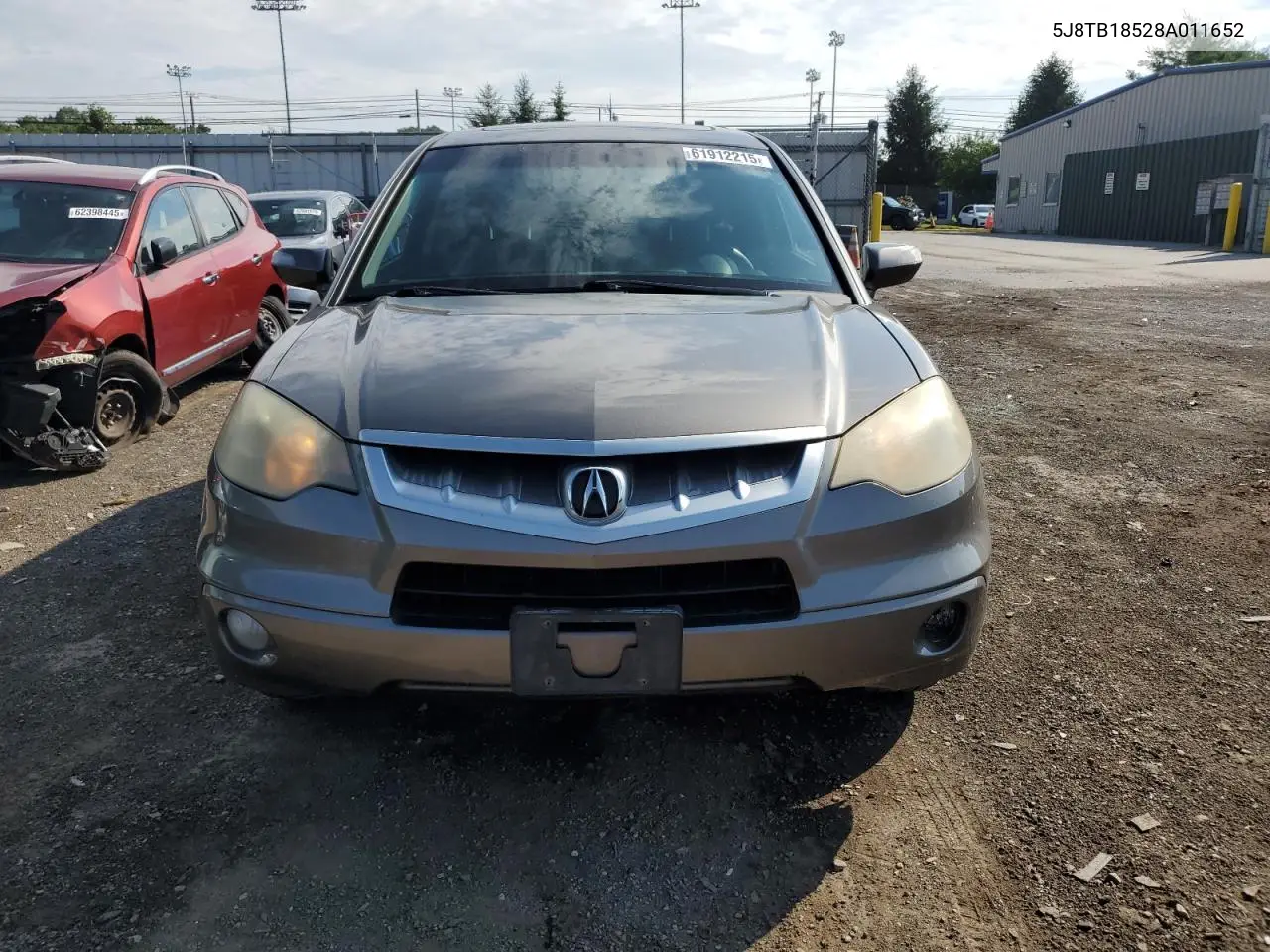 2008 Acura Rdx Technology VIN: 5J8TB18528A011652 Lot: 61912215